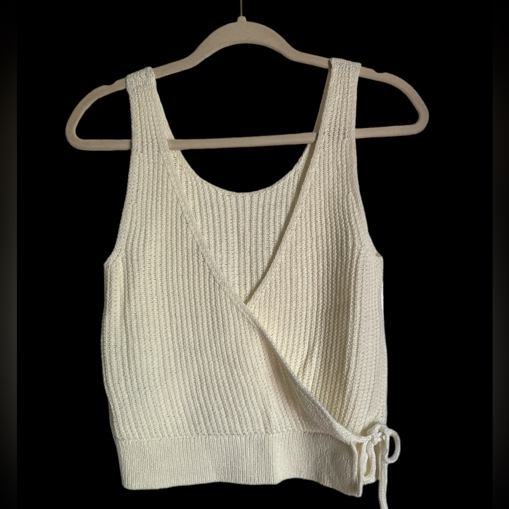 Vince crochet tank